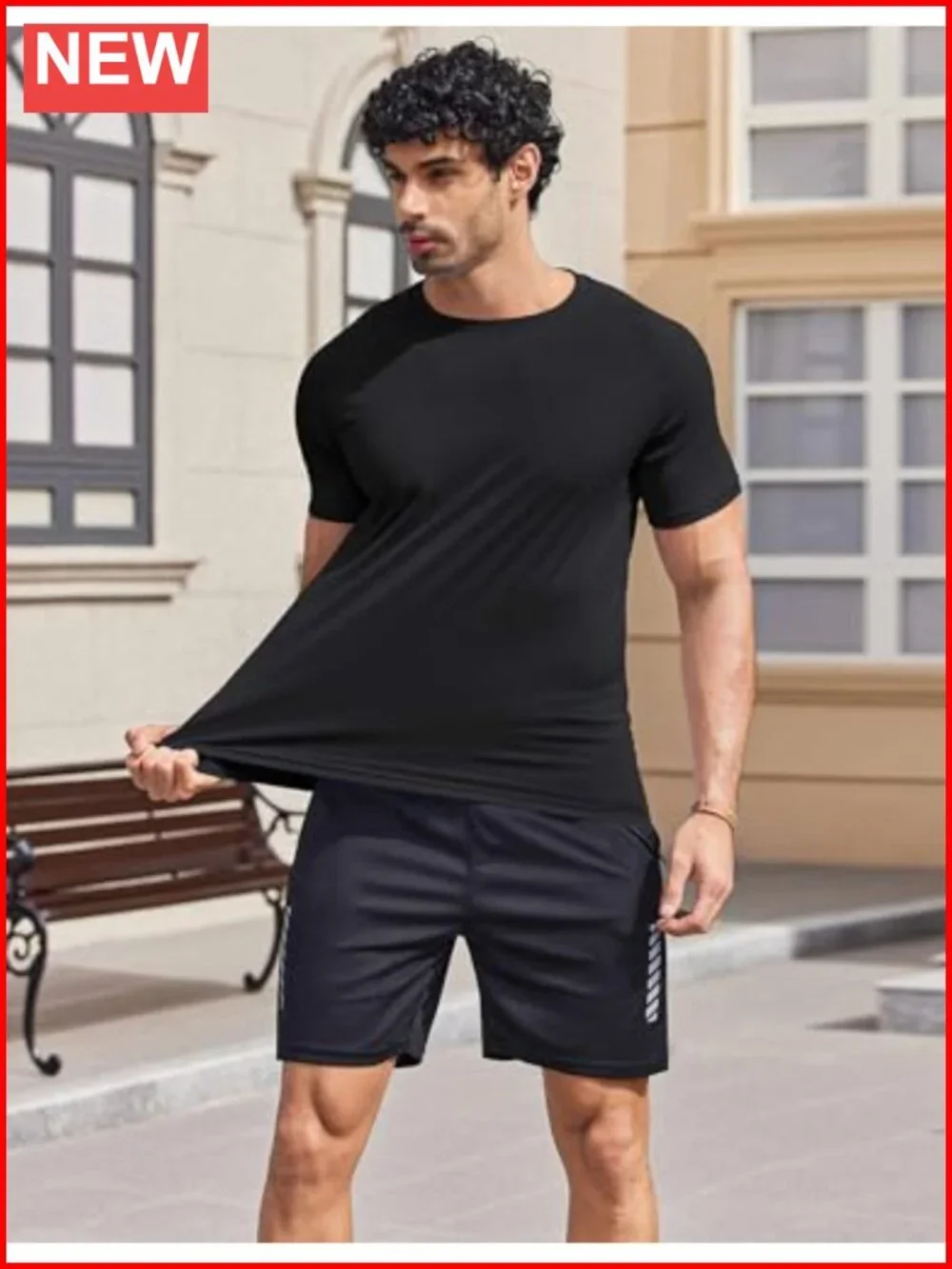UPF 50+ Rash Guard Shirt Short Sleeve Quick Dry Stretch Beach Swim T-Shirt